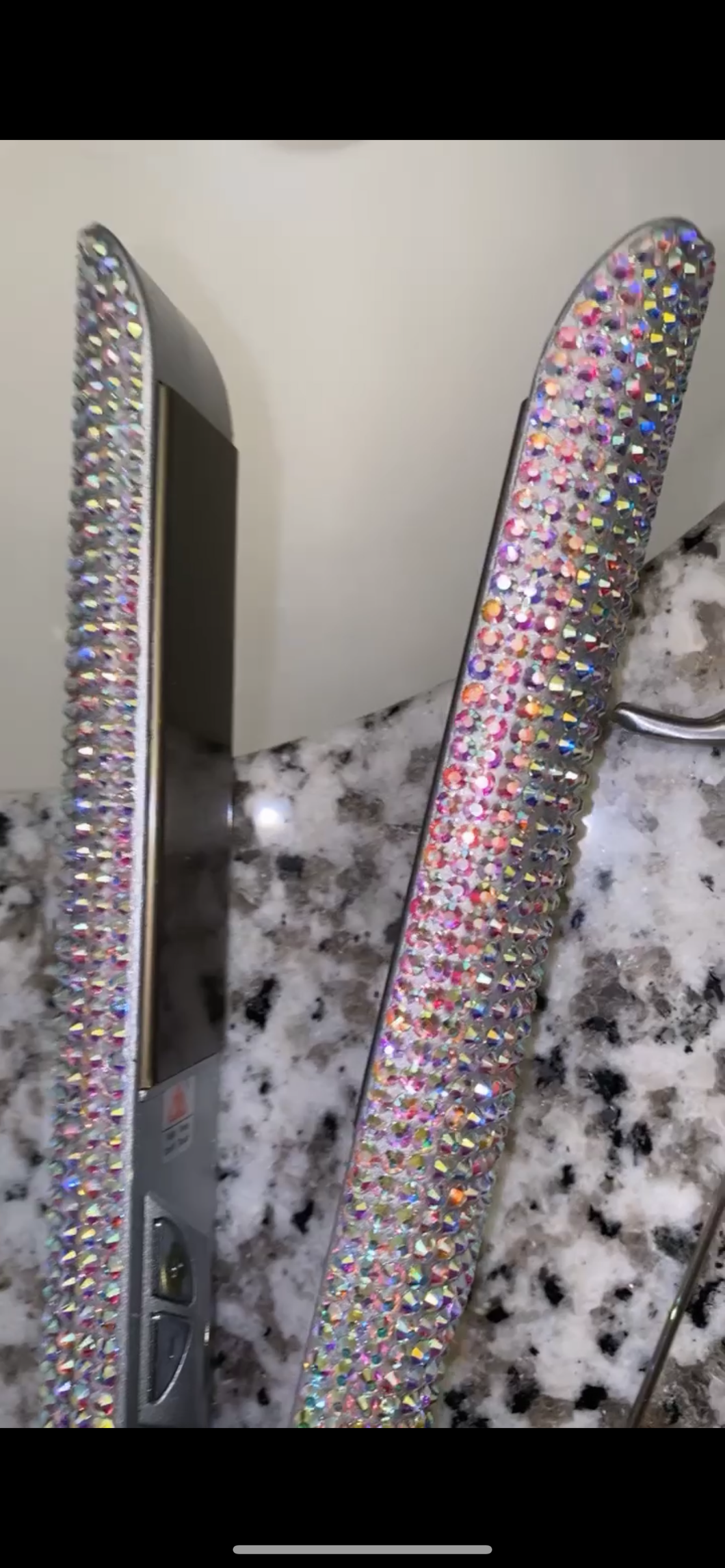 BLiNG FLAT IRON